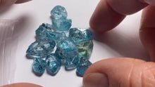 Load and play video in Gallery viewer, Cambodian Blue Zircon (Inclusions)
