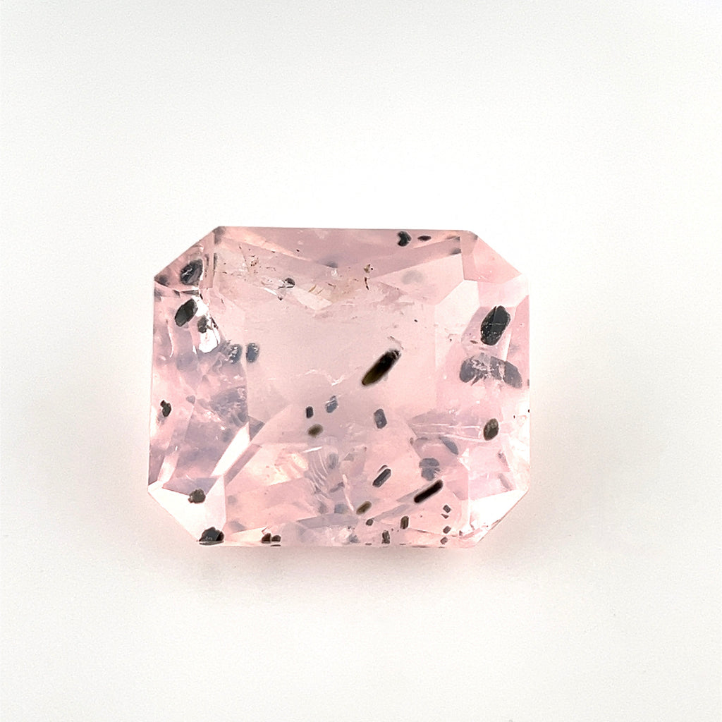 Pink Dragon Fruit Quartz with Diopside