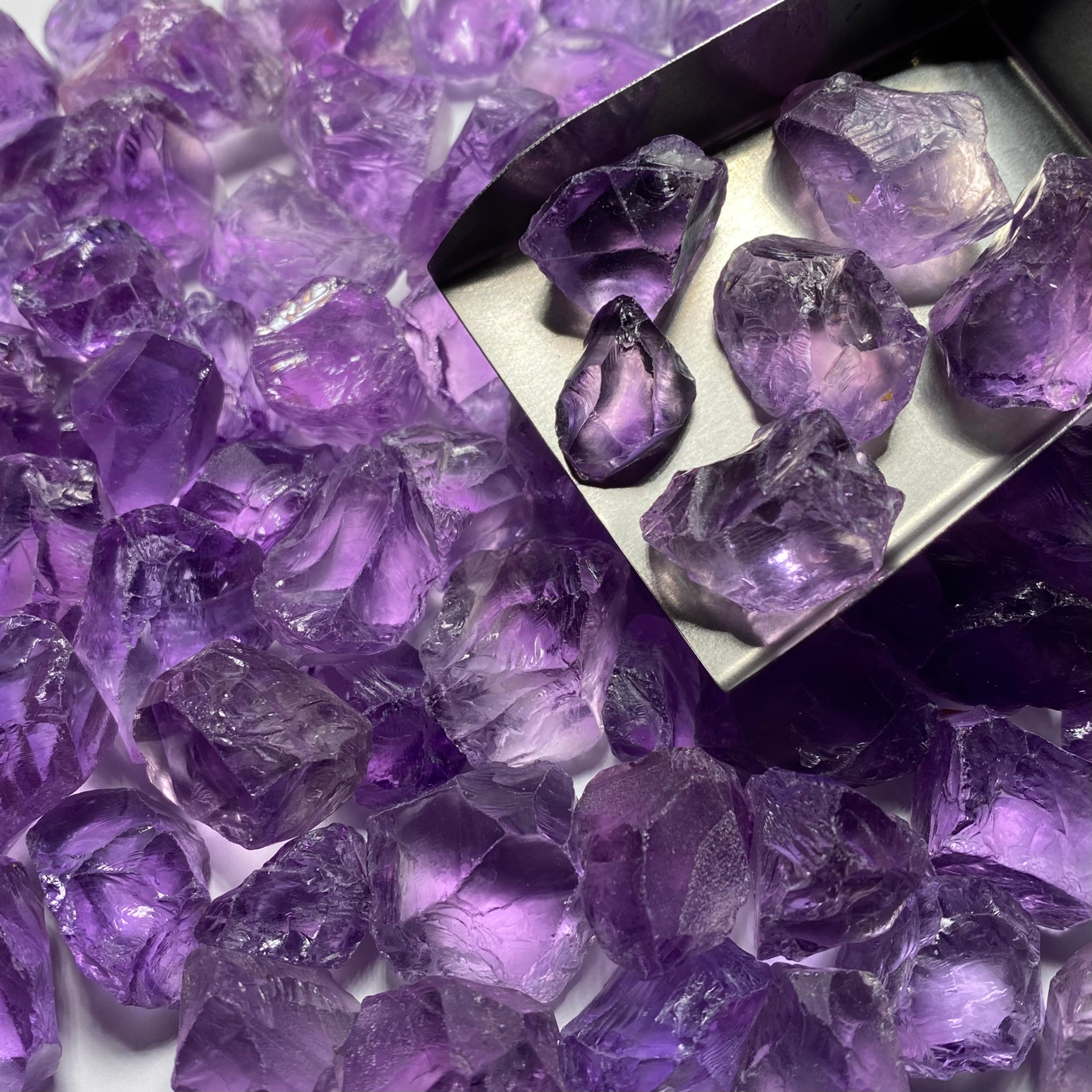 Rose de France Quartz - Brazil (Bulk)