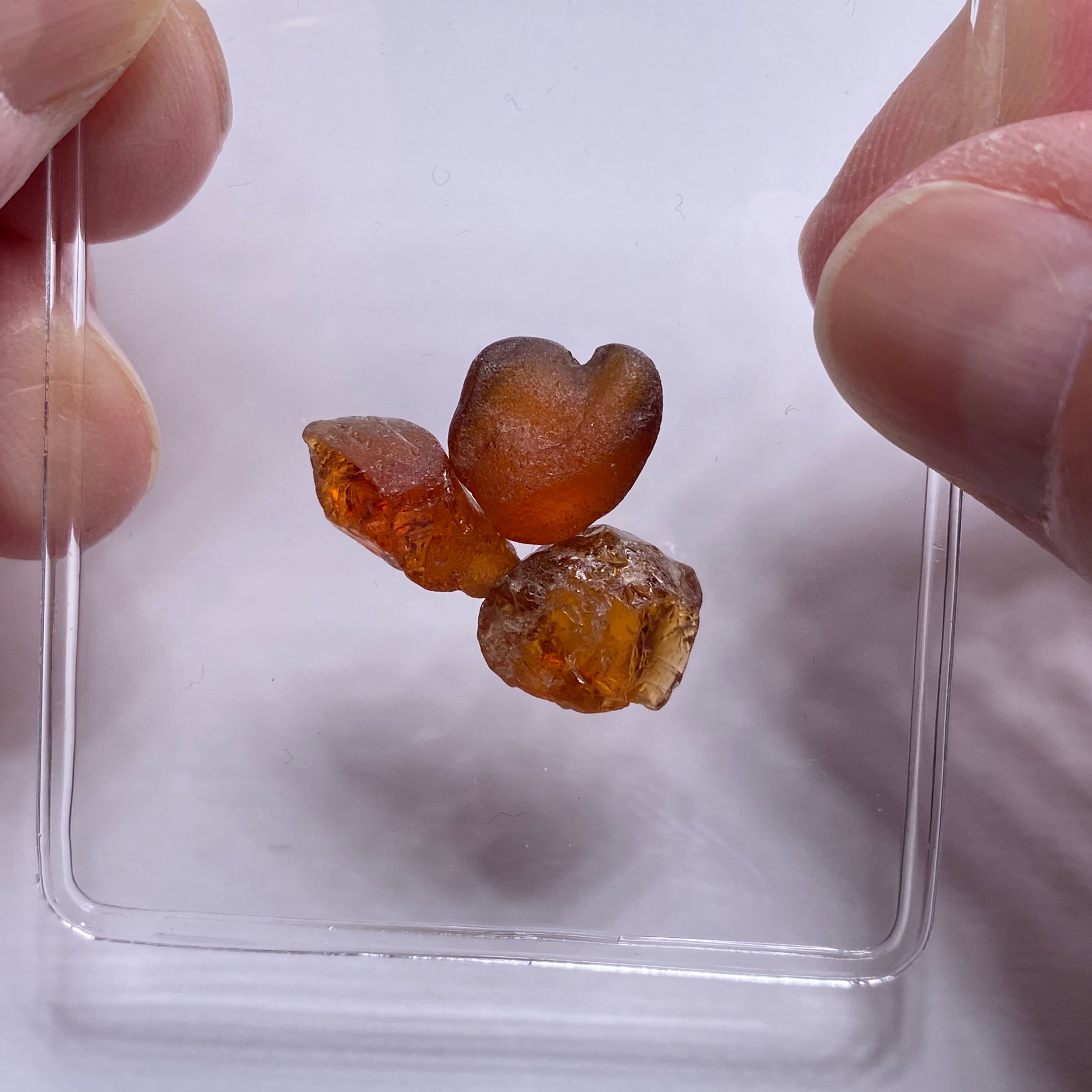 Hessonite Garnets - Tundudur, Tanzania