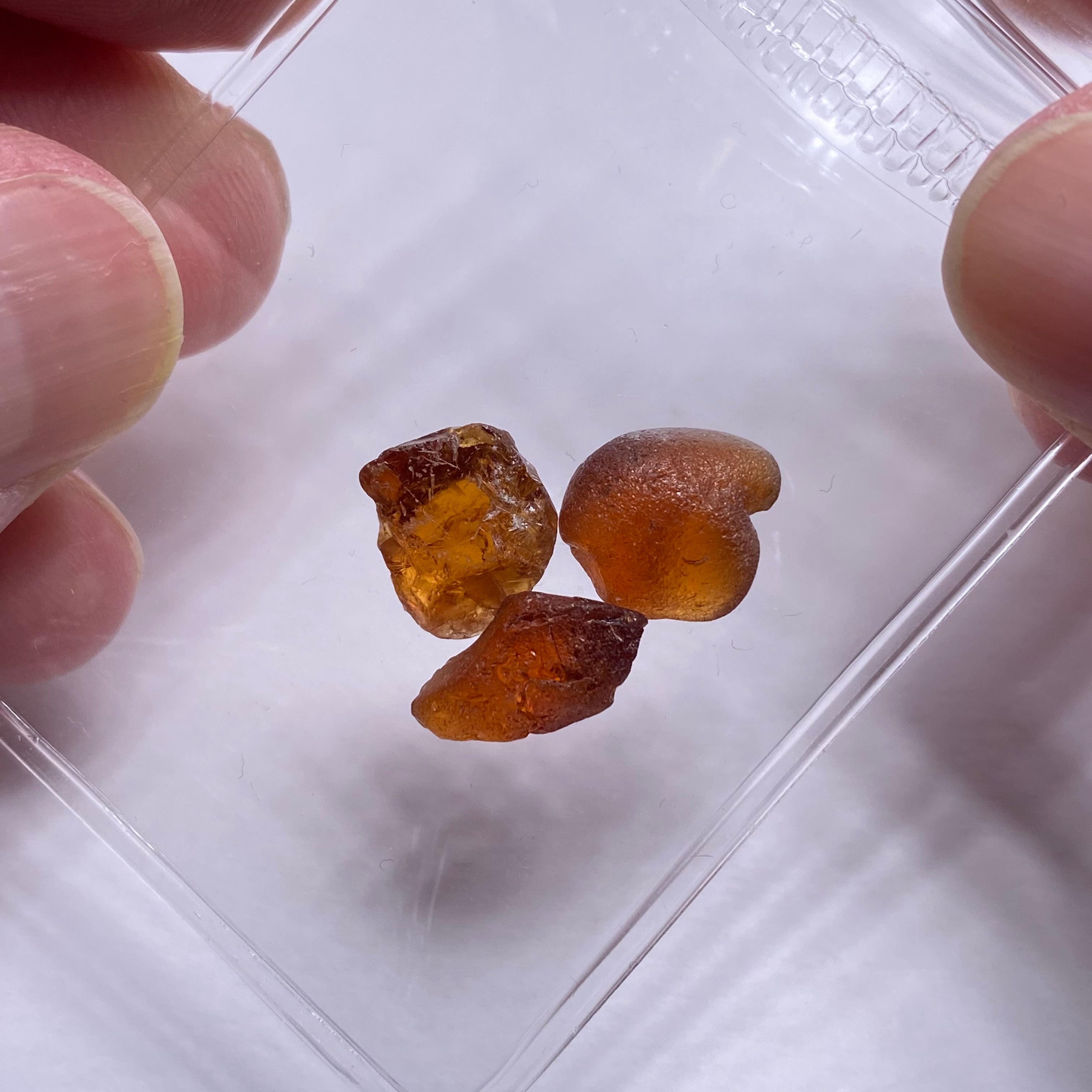 Hessonite Garnets - Tundudur, Tanzania