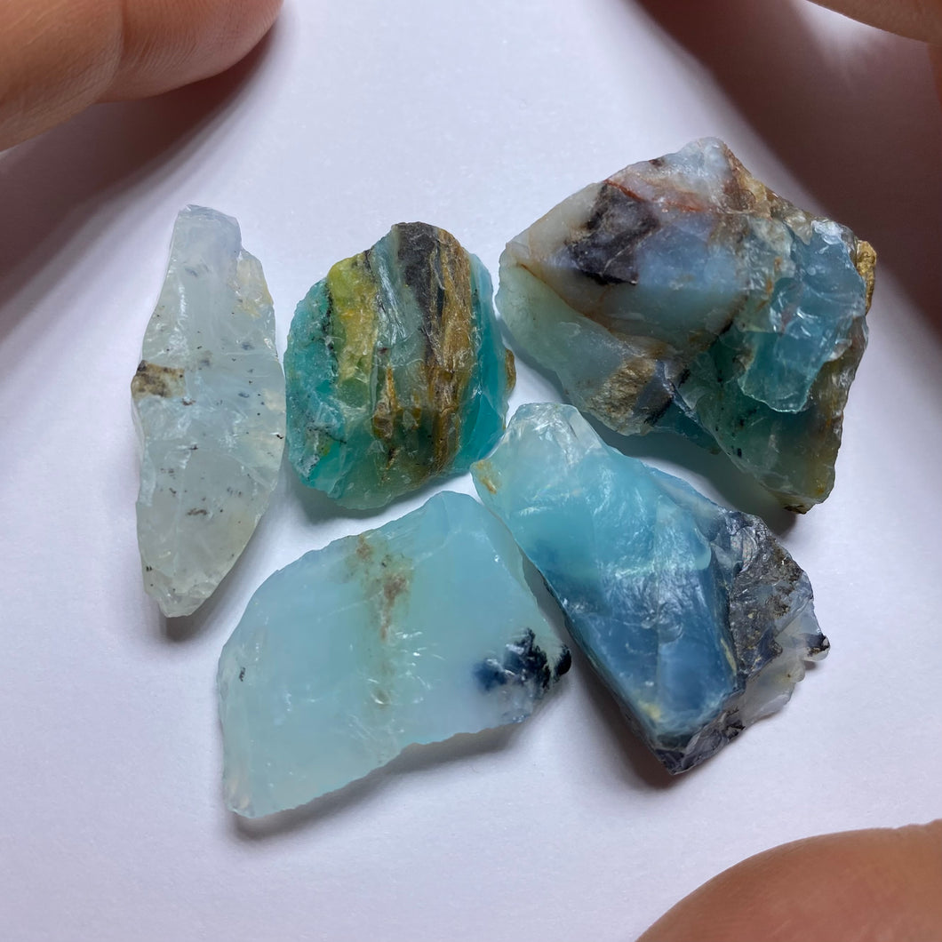 Blue Peruvian Opal