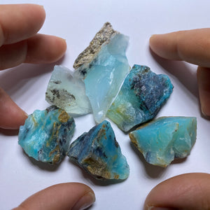 Blue Peruvian Opal