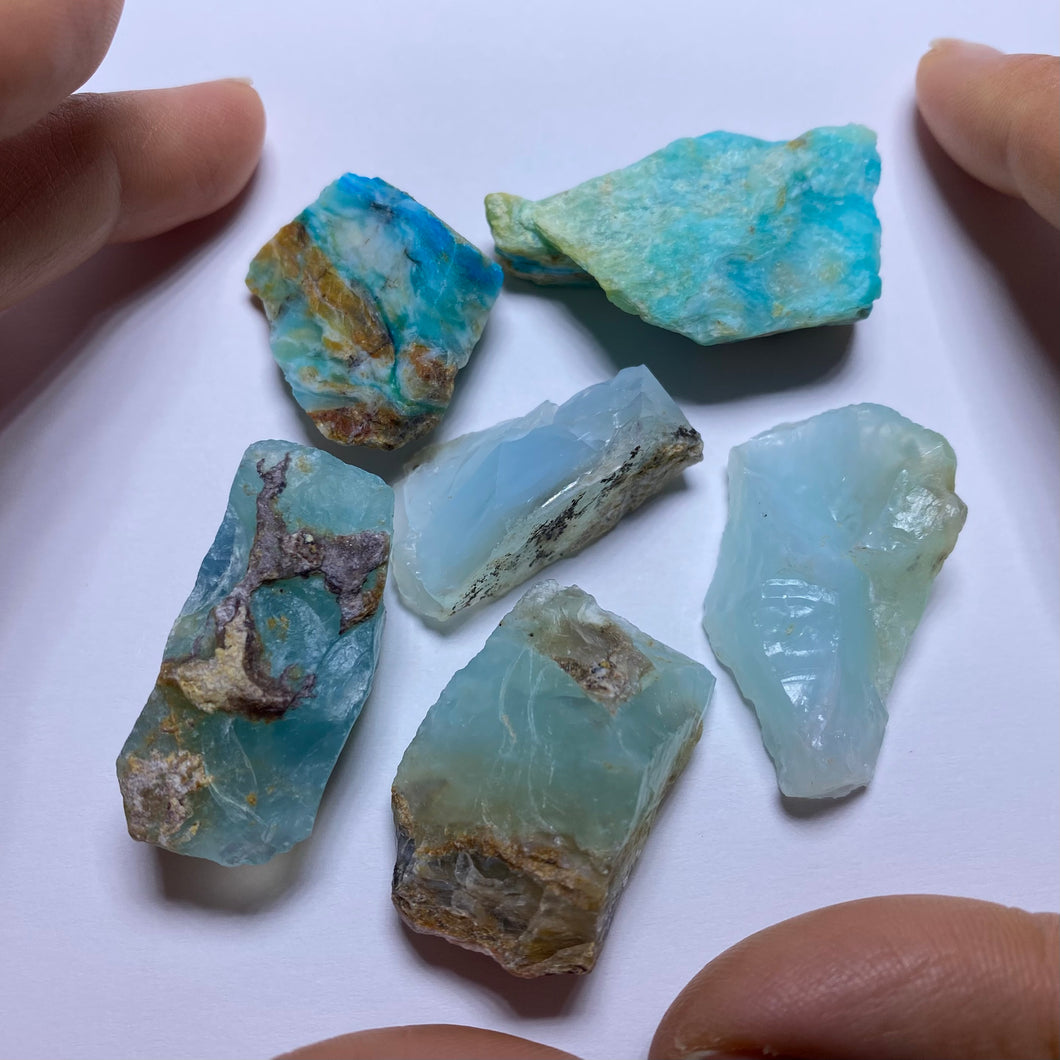 Blue Peruvian Opal