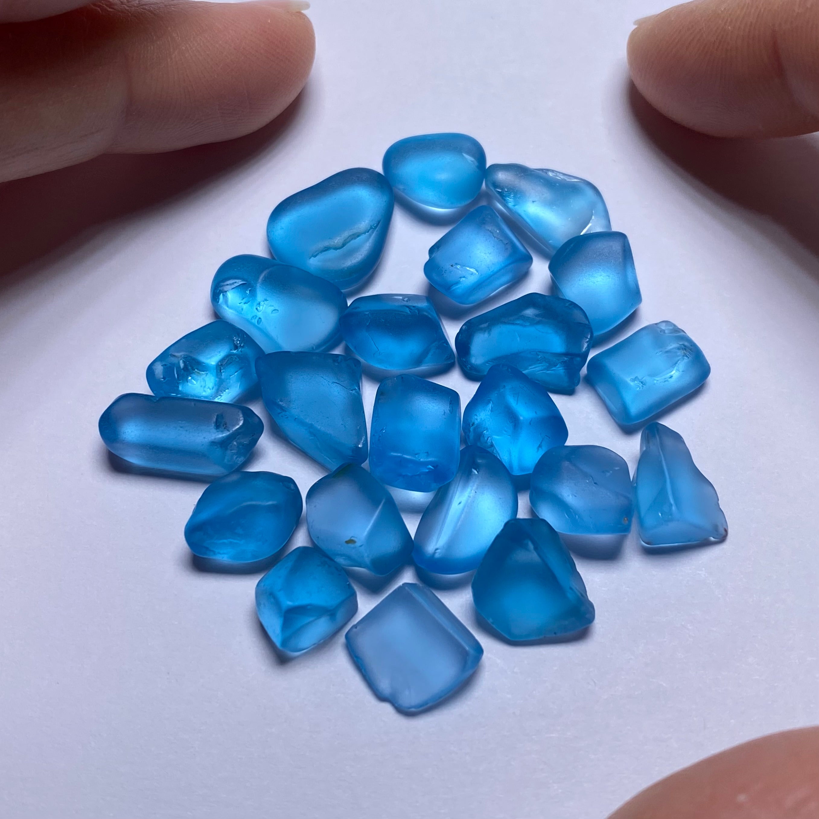 Electric Blue Topaz - Brazil