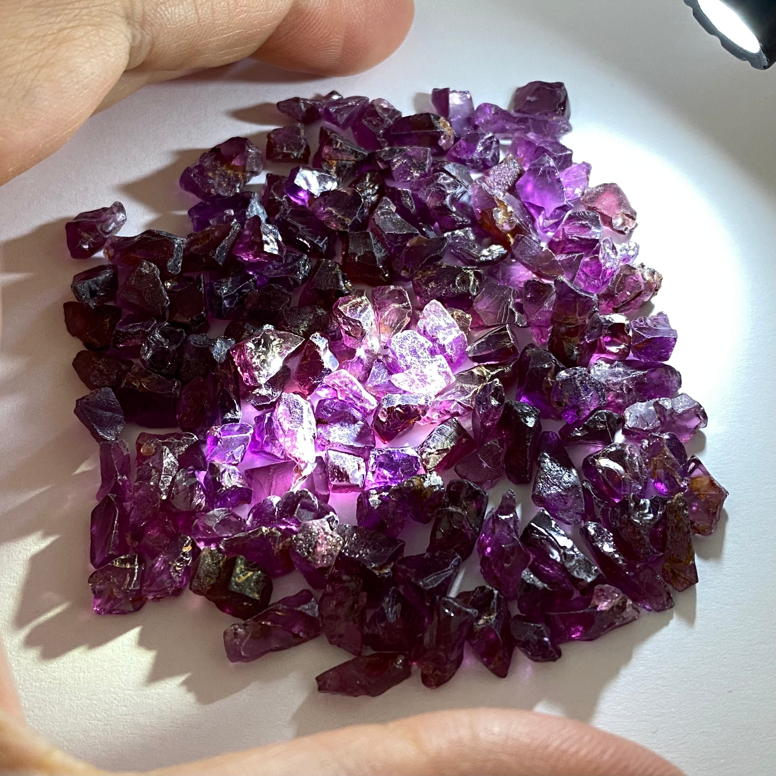 Purple Garnet 35+ grams - Mozambique