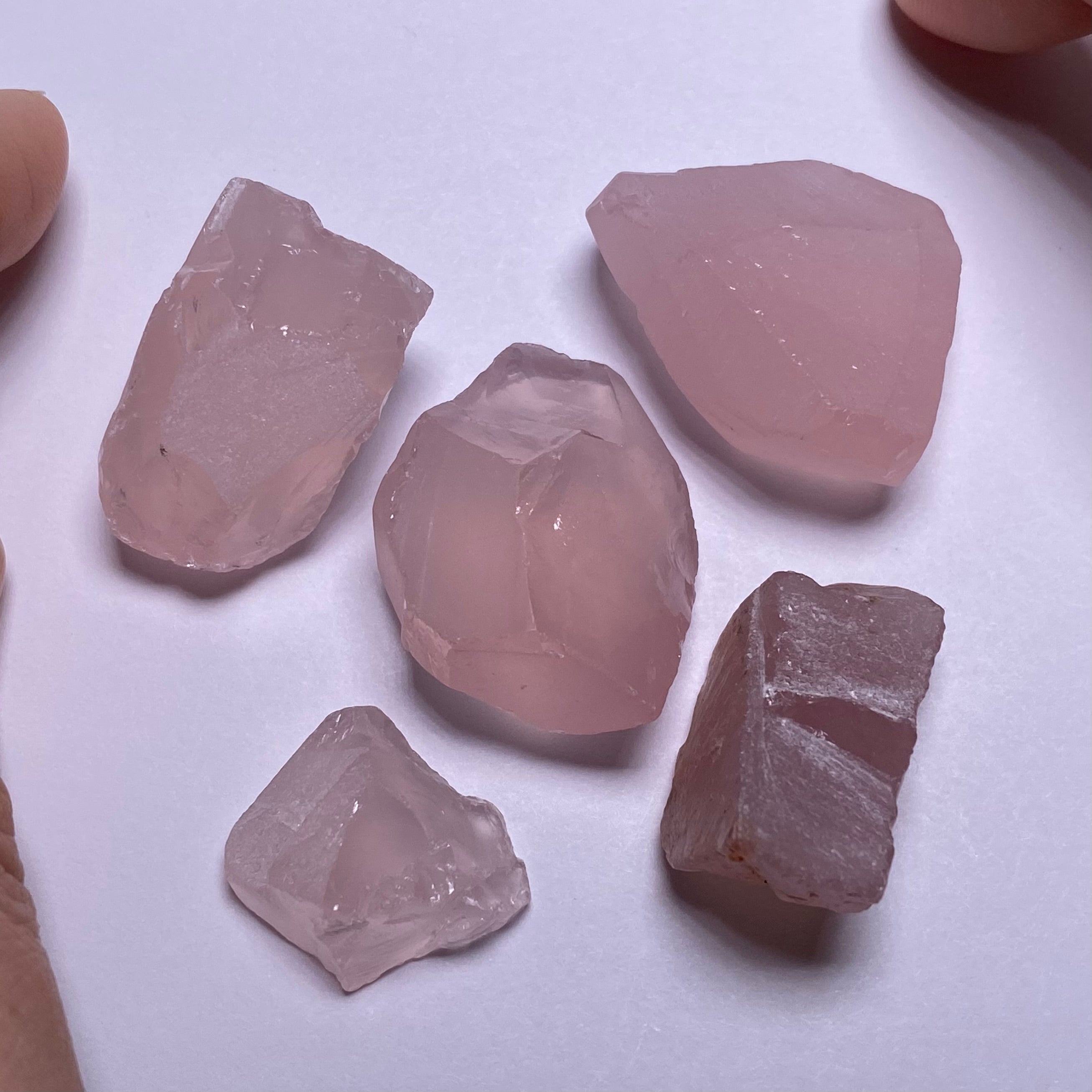 Rose Quartz | Facet Rough | Faceting Rough | Gem Rough | Rough – Joe ...