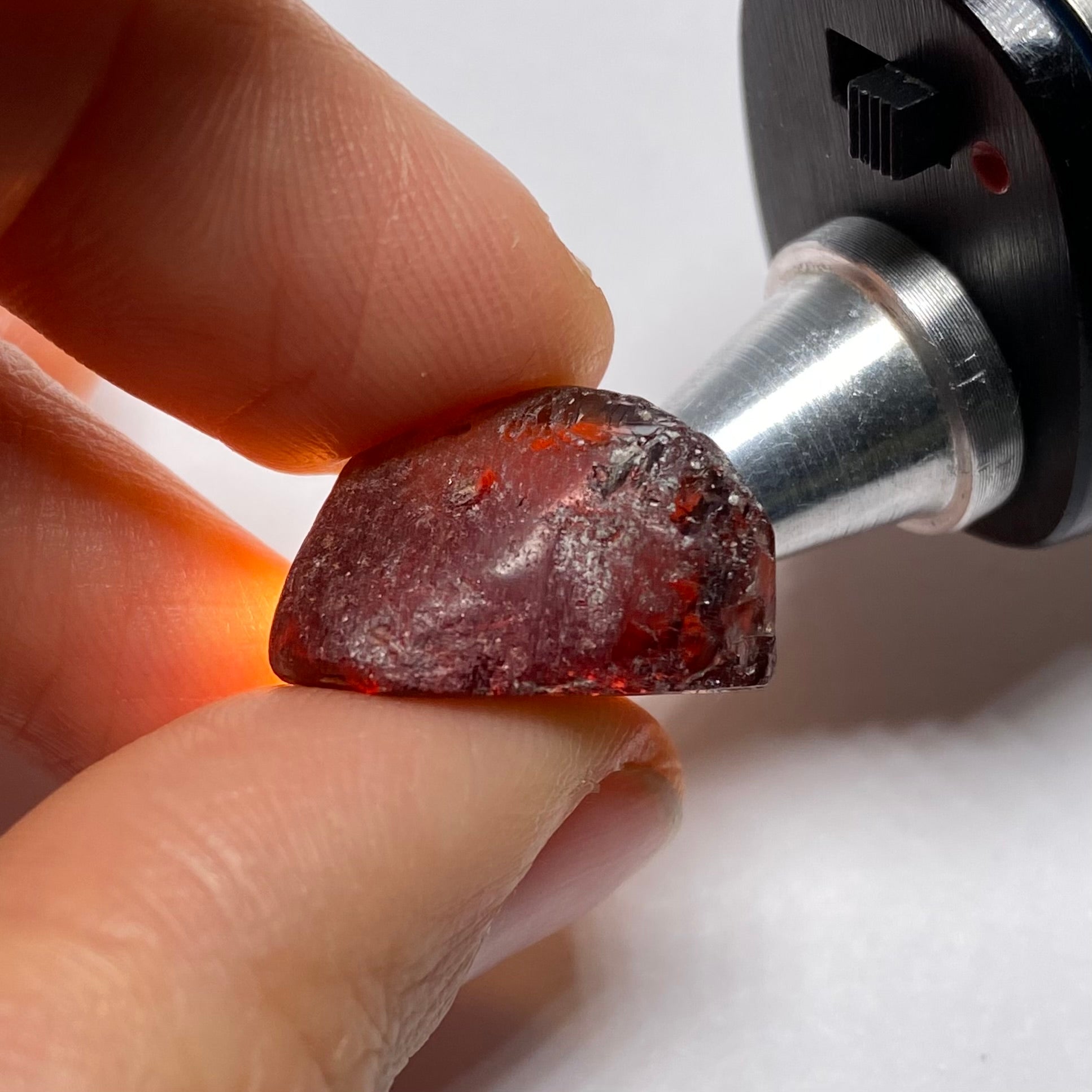 Red Zircon - Tanzania