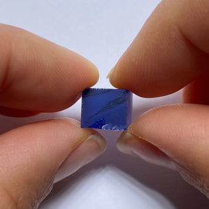 Pulled Czochralski Royal Blue Sapphire