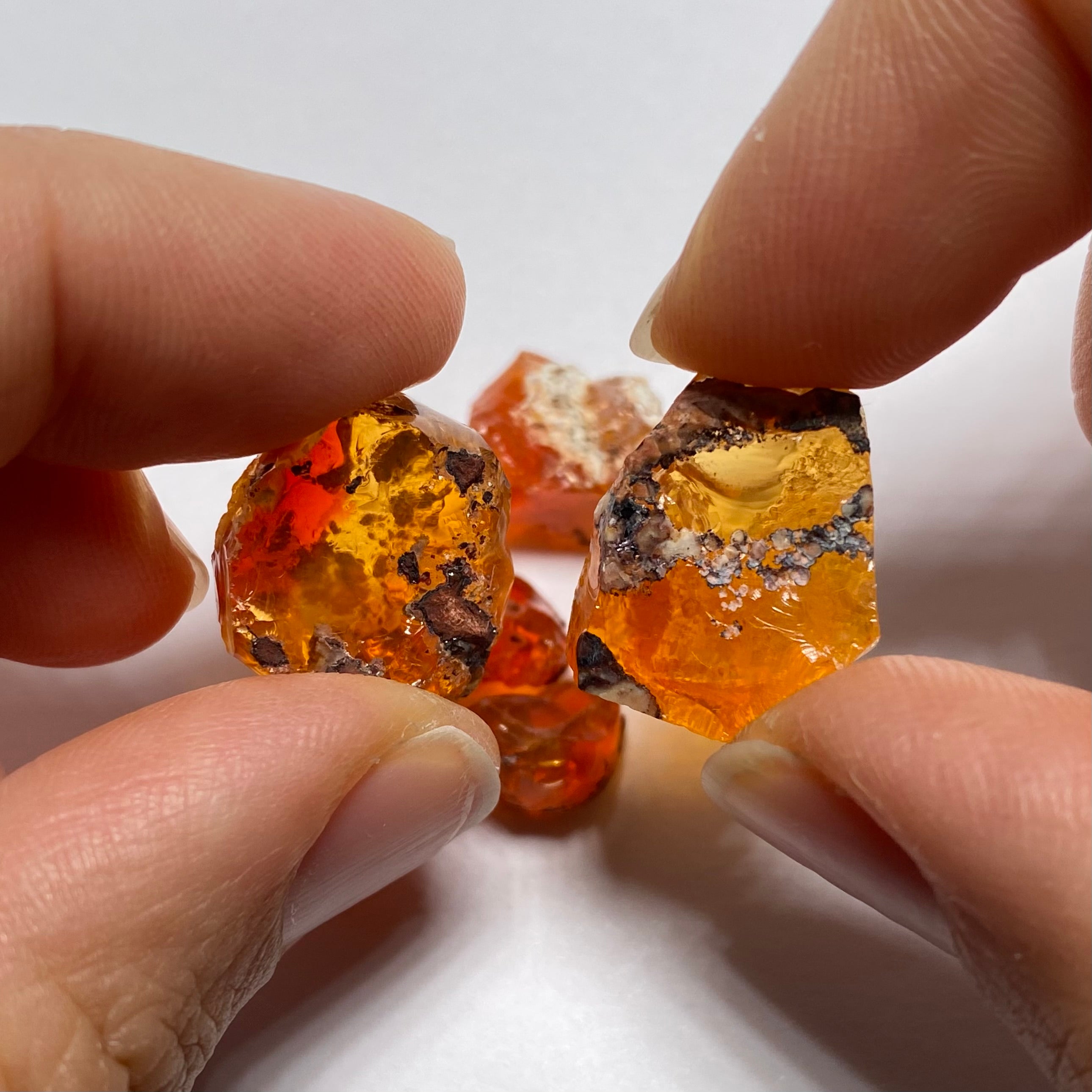 Mexican Fire Opals - Magdalena,  Jalisco