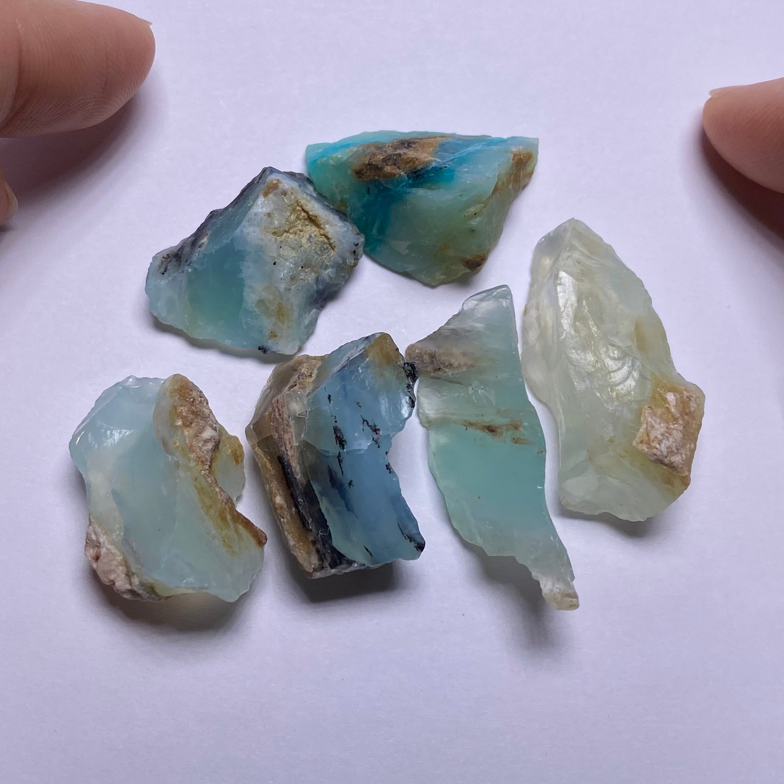 Blue Peruvian Opal