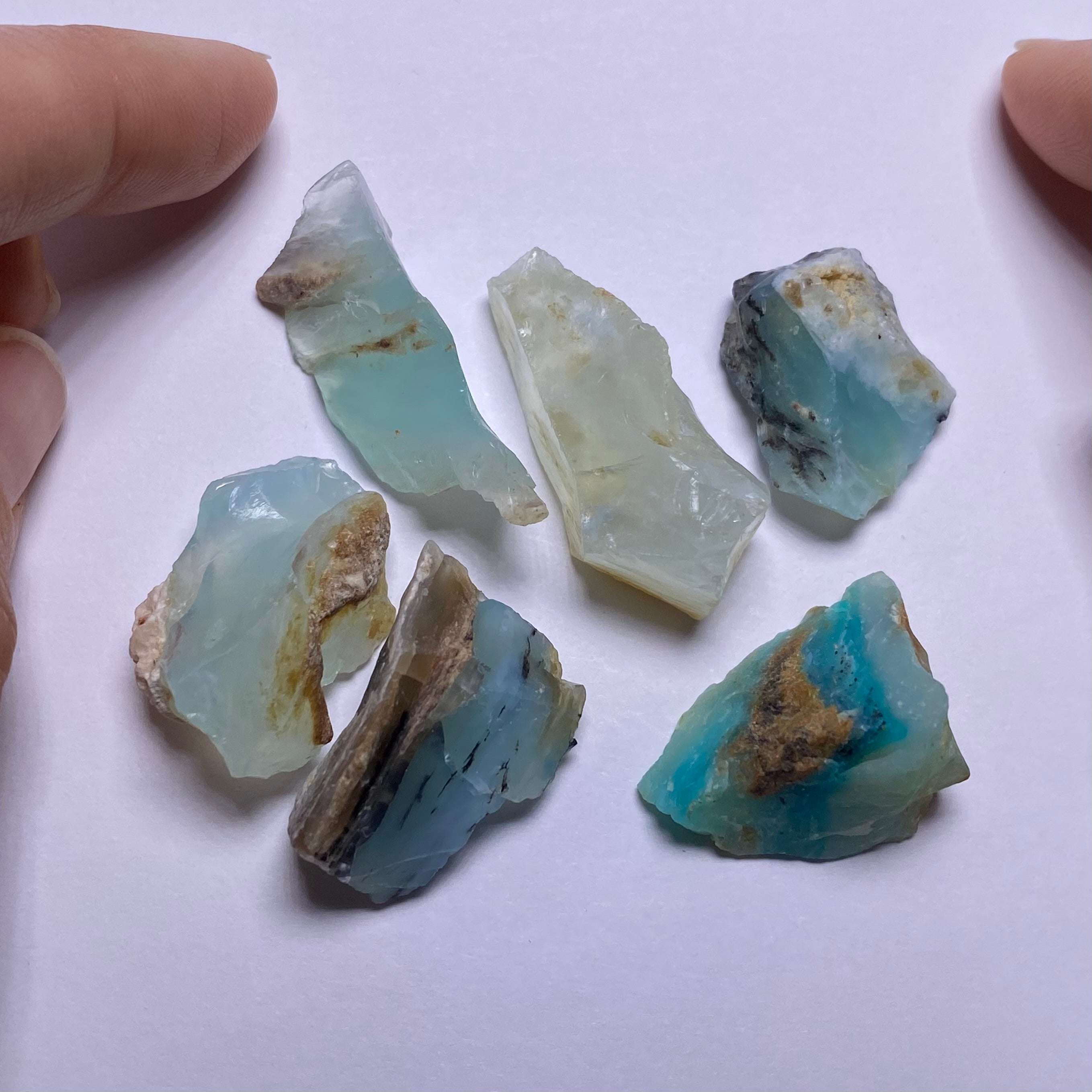 Blue Peruvian Opal