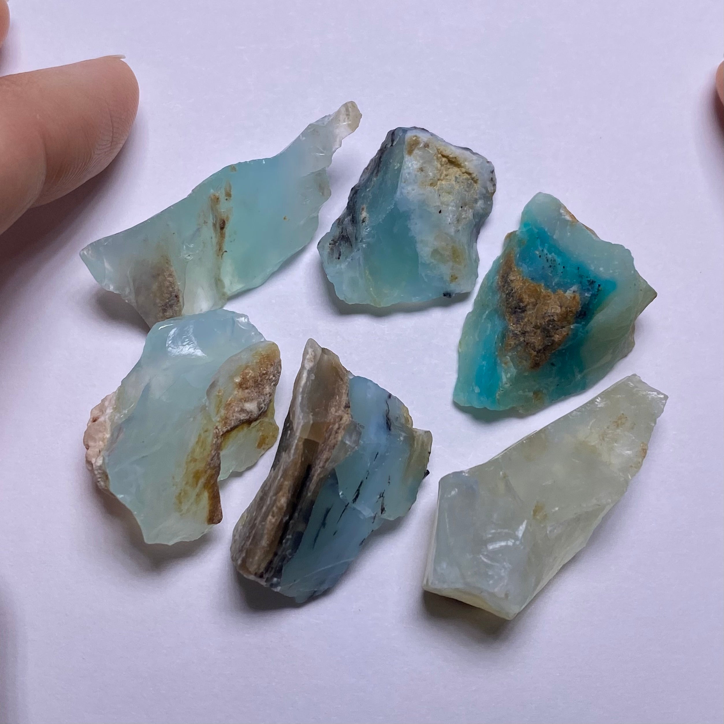 Blue Peruvian Opal