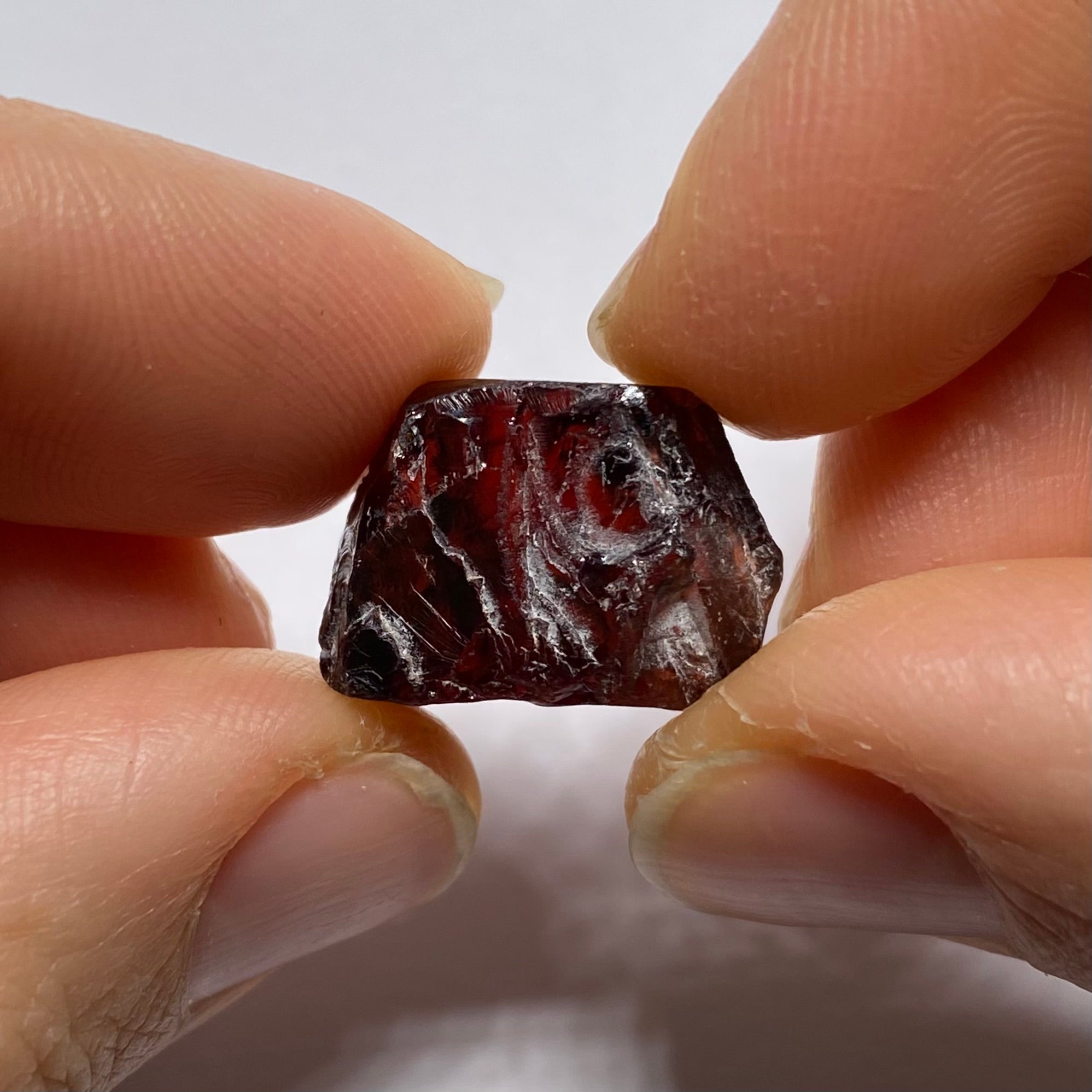 Red Zircon - Tanzania