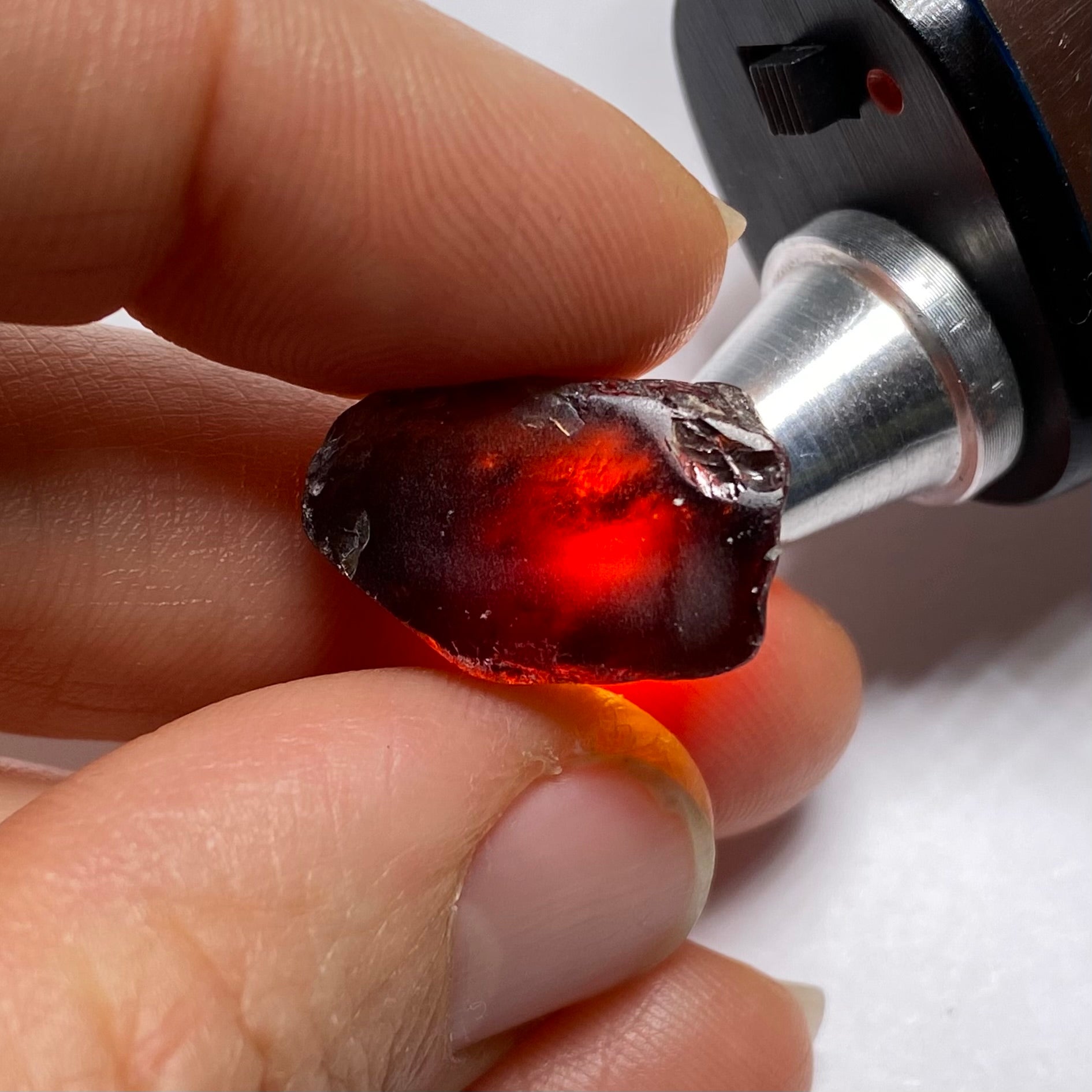 Red Zircon - Tanzania