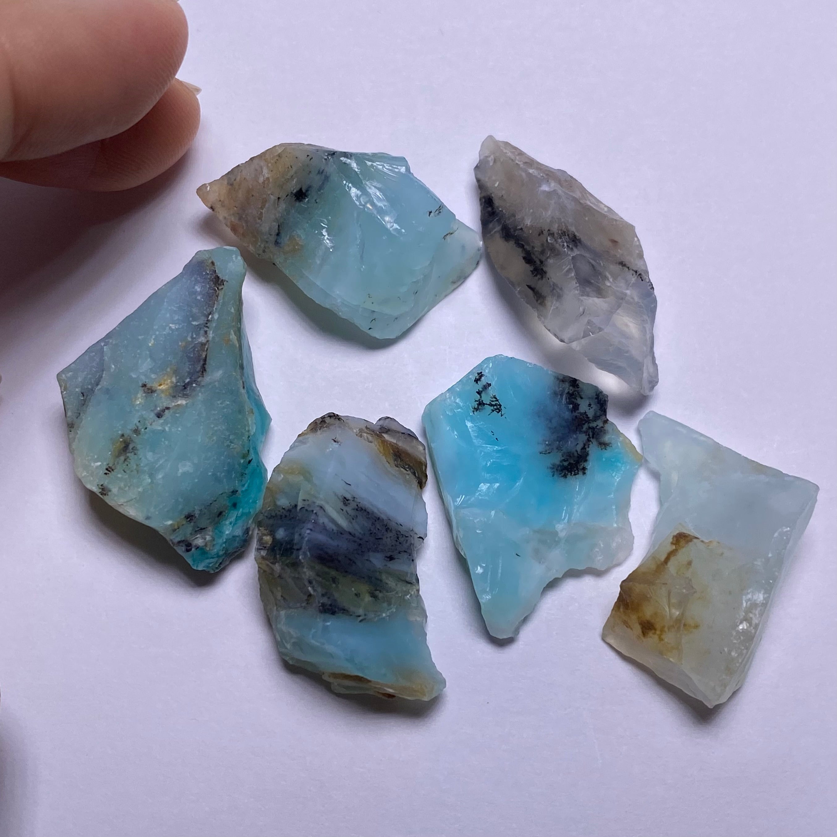 Blue Peruvian Opal