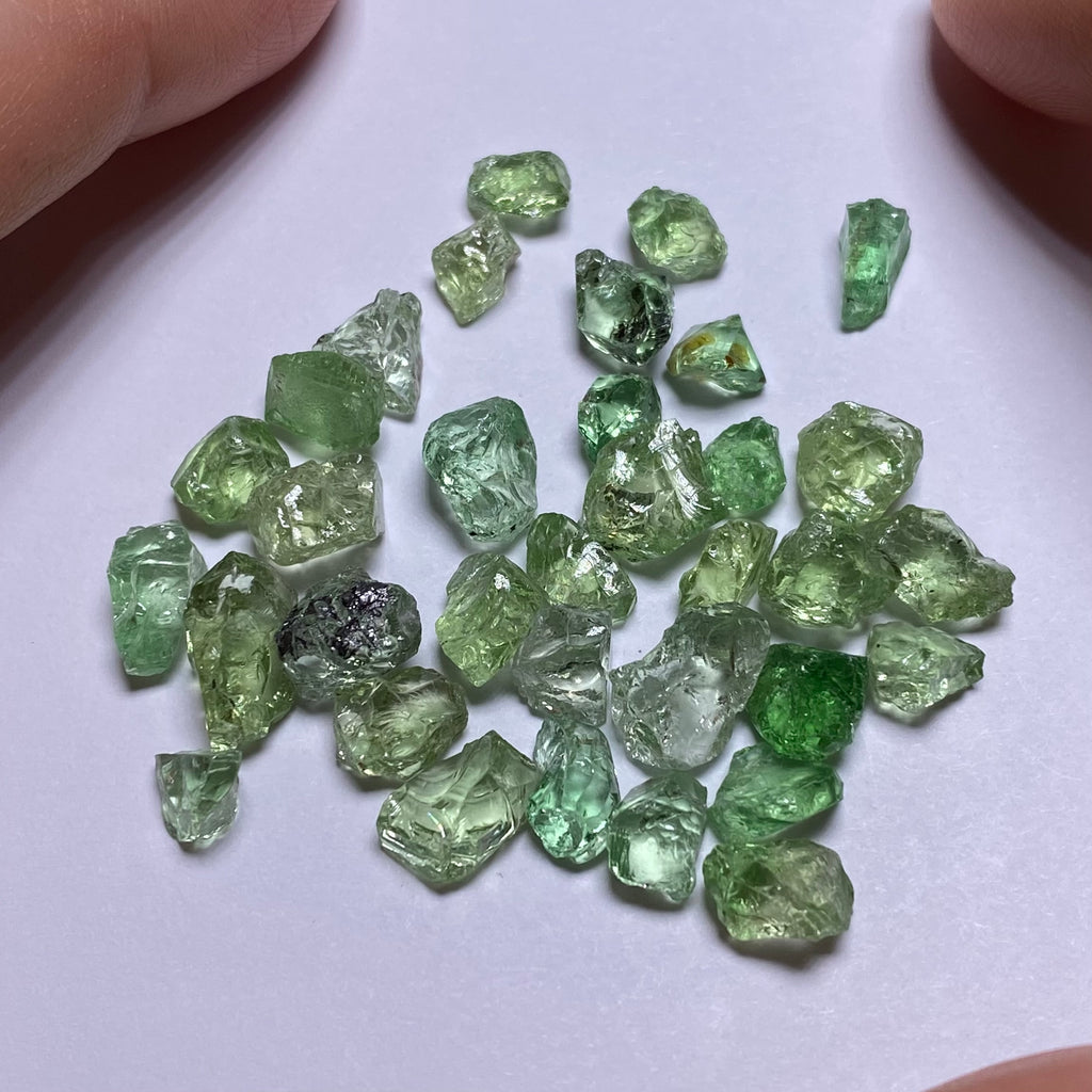 Merelani Mint Garnets - Tanzania