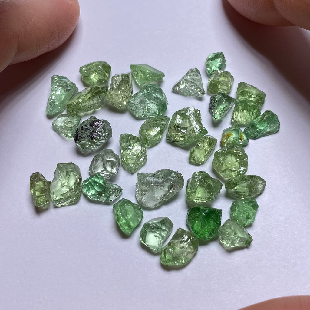 Merelani Mint Garnets - Tanzania