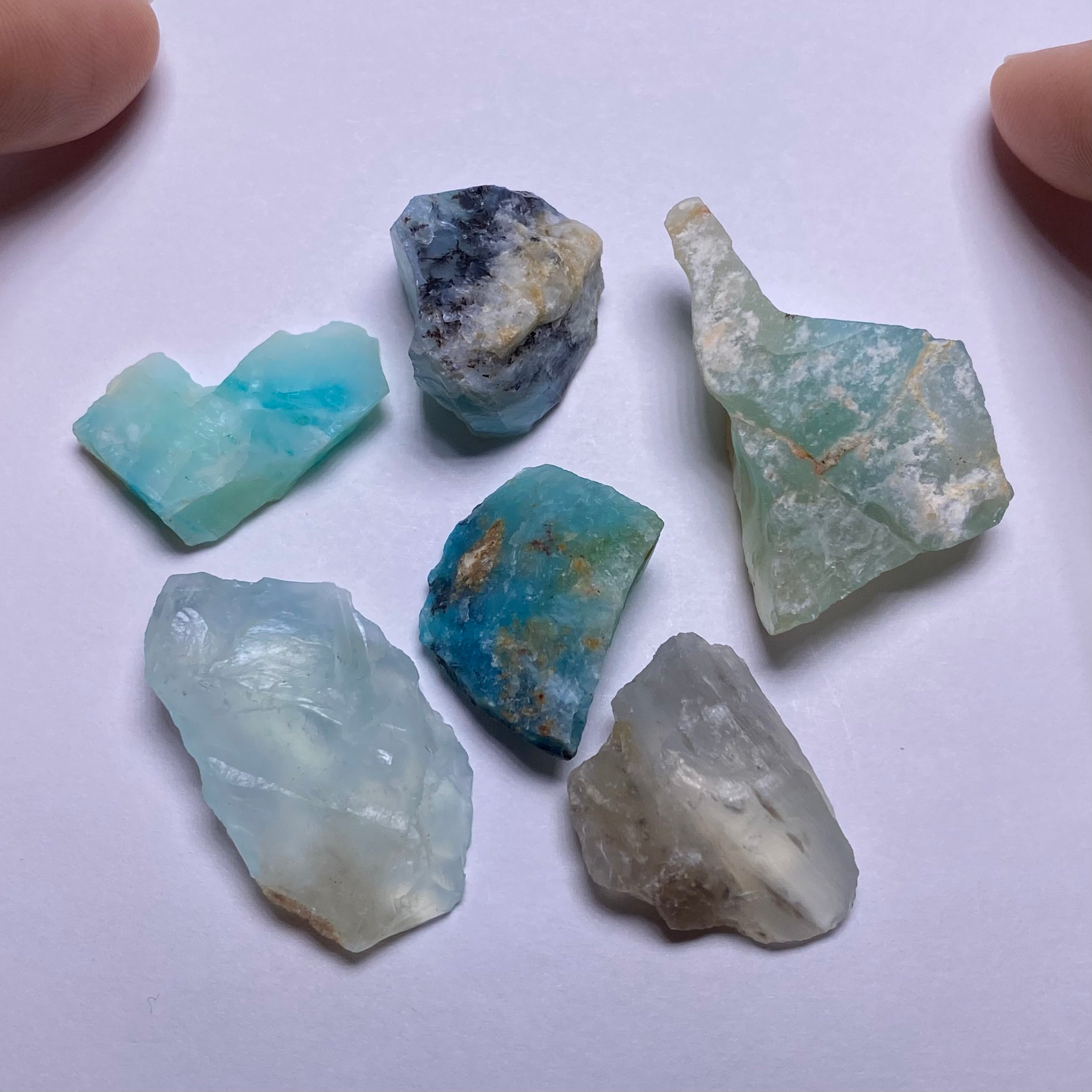 Blue Peruvian Opal