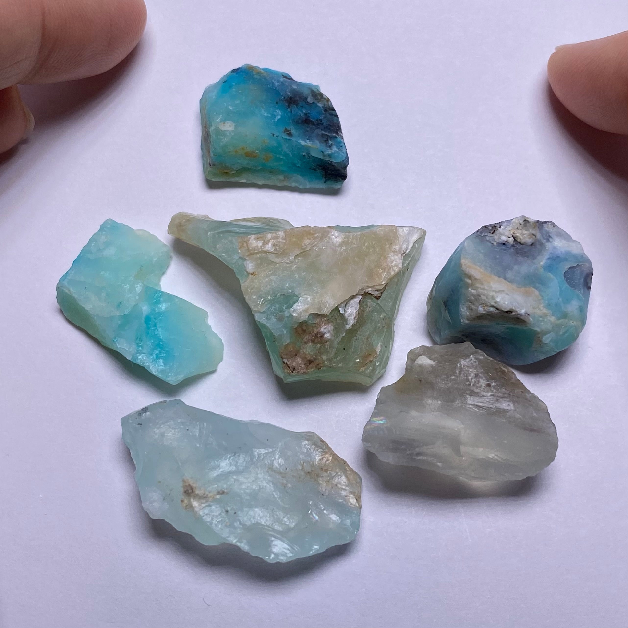 Blue Peruvian Opal