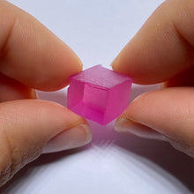 Load image into Gallery viewer, Pulled Czochralski Magenta Sapphire
