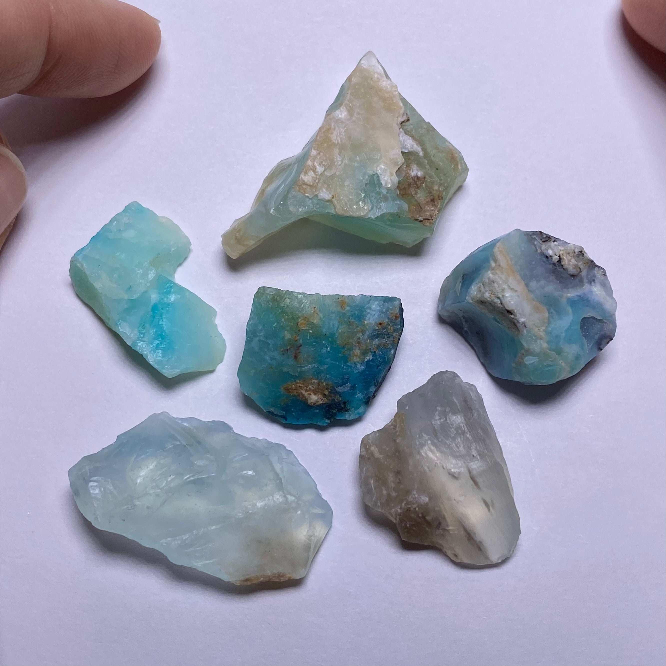 Blue Peruvian Opal