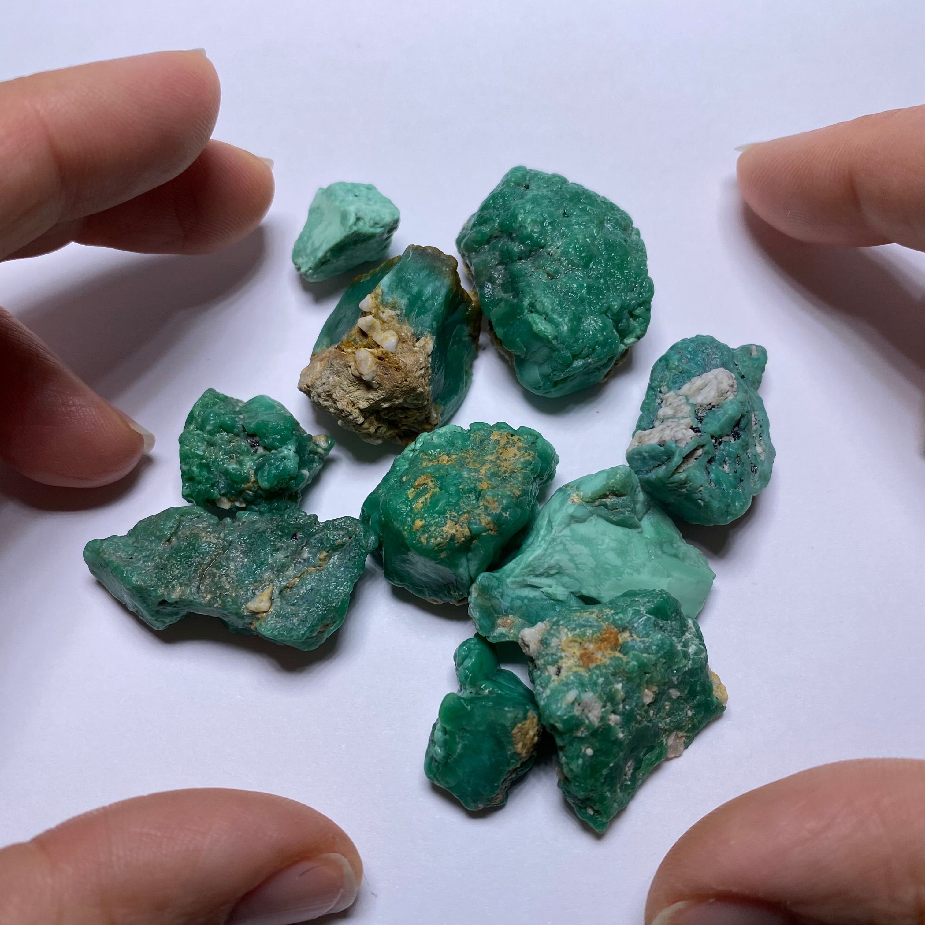 Variscite - Broken Arrow Mine, Nevada