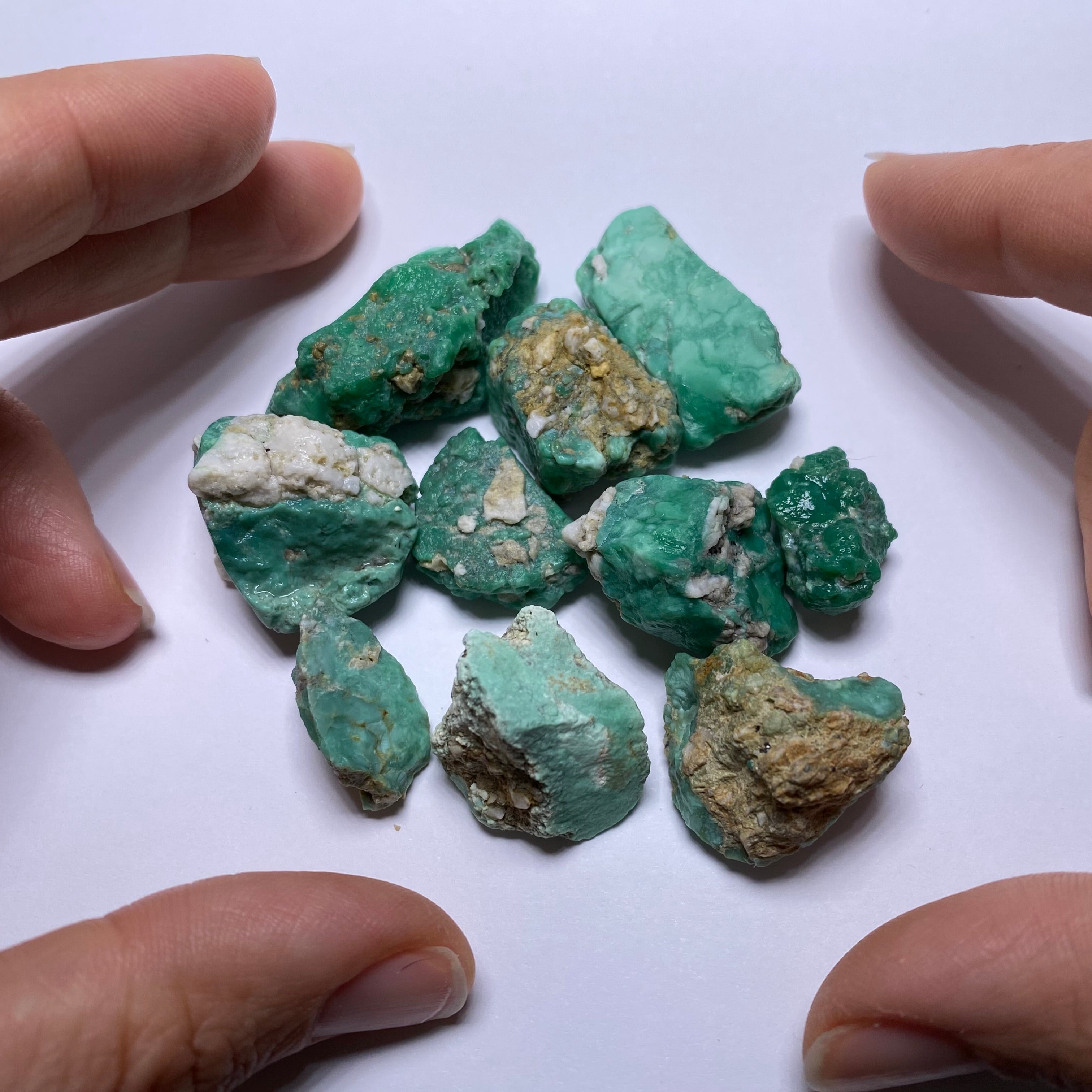 Variscite - Broken Arrow Mine, Nevada