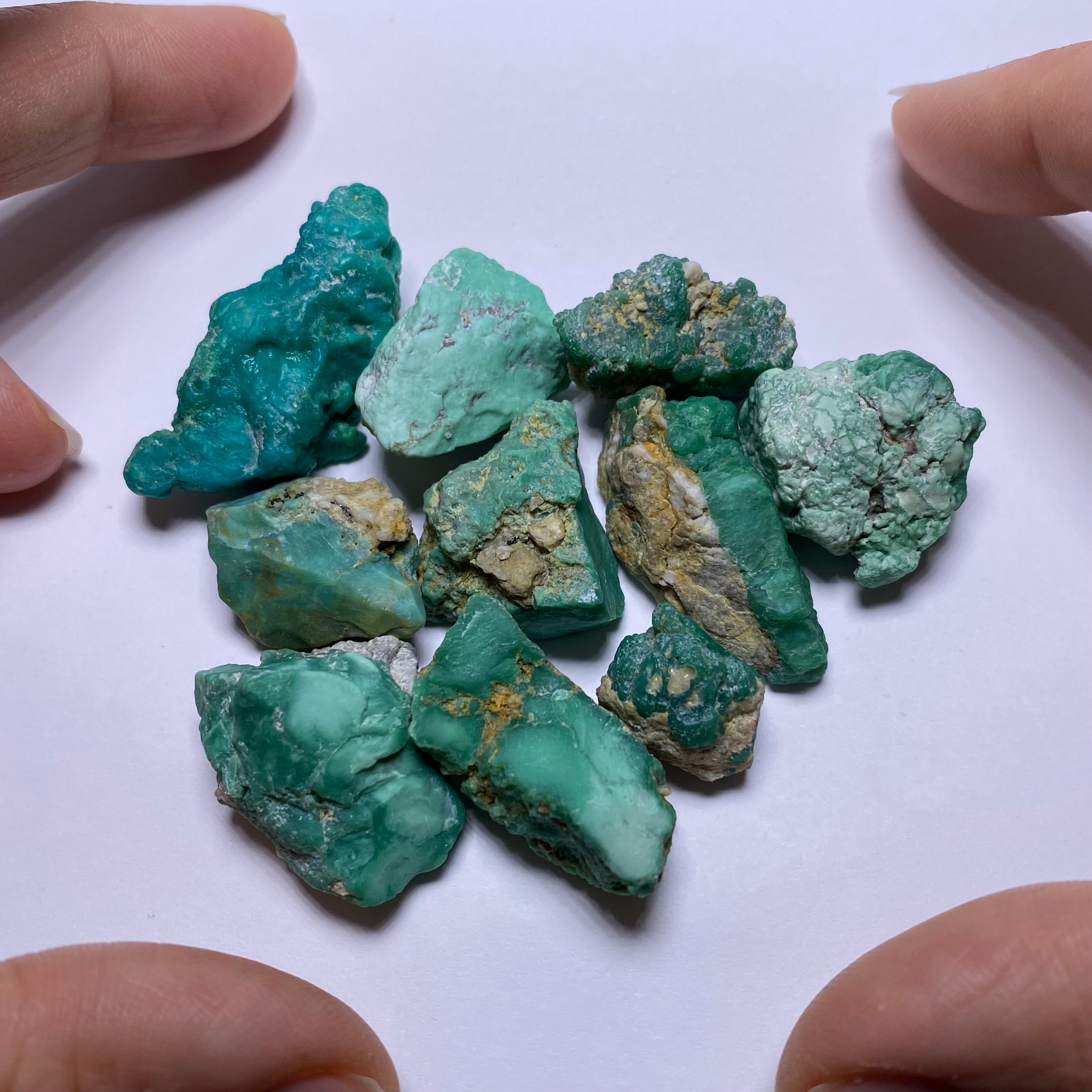 Variscite - Broken Arrow Mine, Nevada