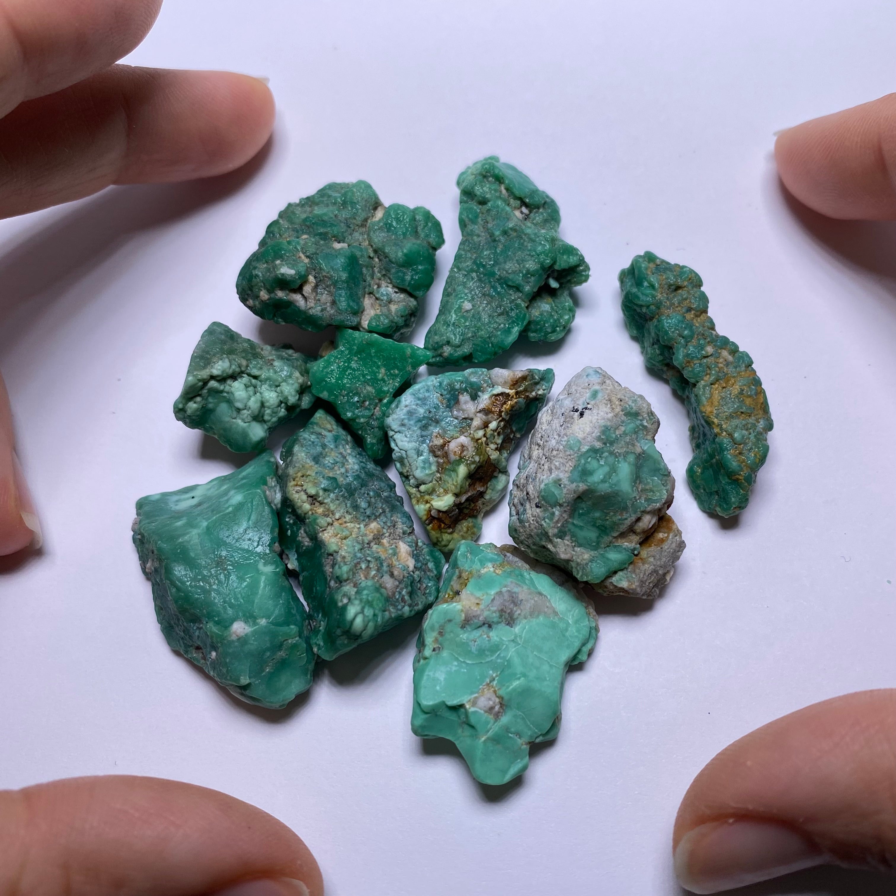 Variscite - Broken Arrow Mine, Nevada