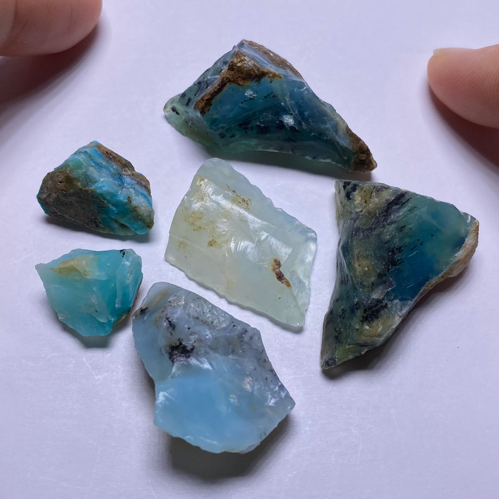 Blue Peruvian Opal