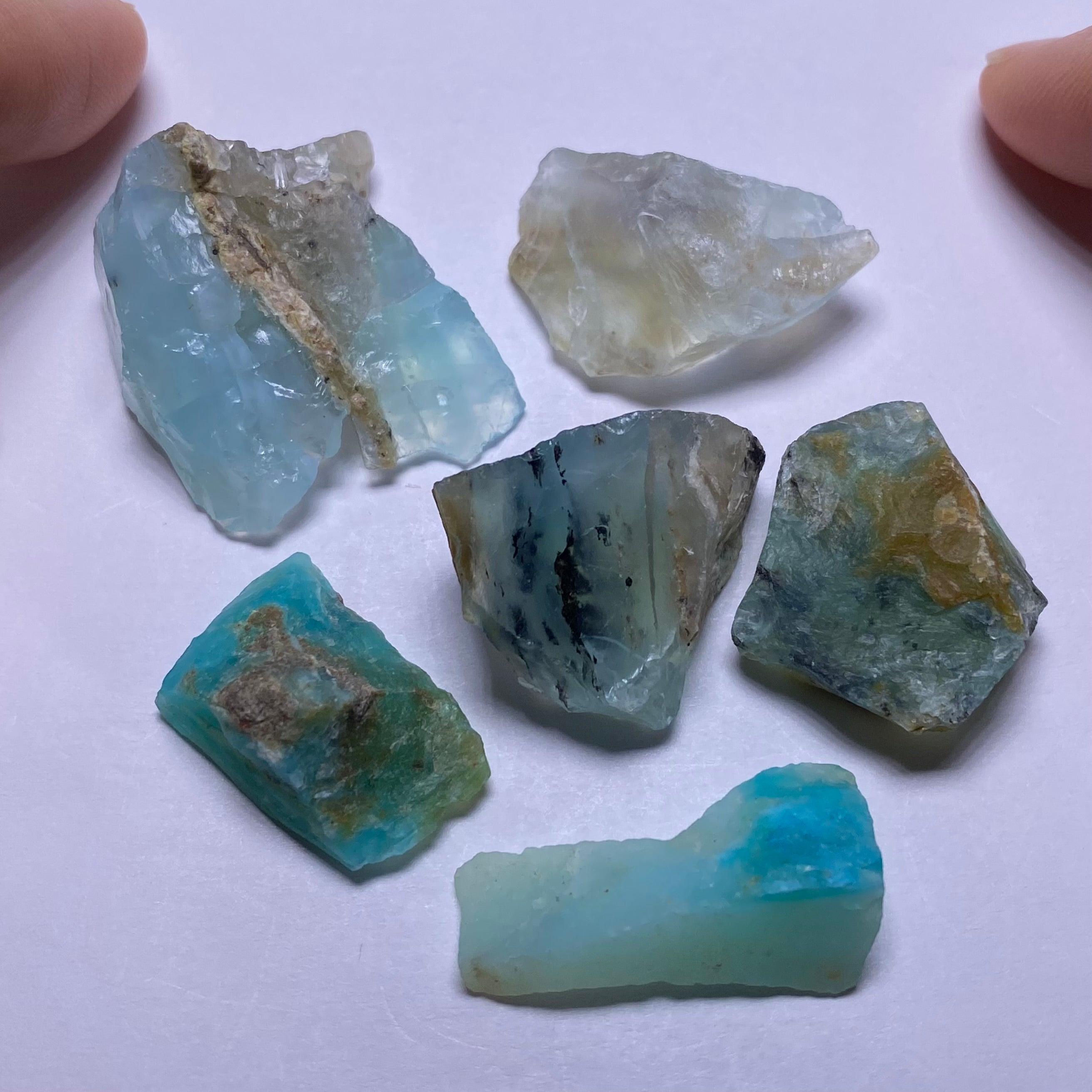 Blue Peruvian Opal