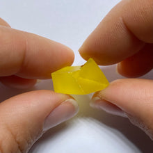 Load image into Gallery viewer, Pulled Czochralski  Canary Yellow Sapphire
