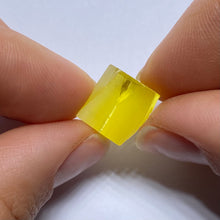 Load image into Gallery viewer, Pulled Czochralski  Canary Yellow Sapphire
