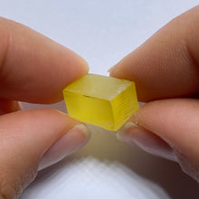 Load image into Gallery viewer, Pulled Czochralski  Canary Yellow Sapphire
