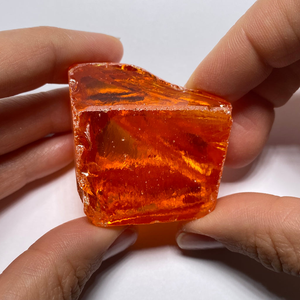 Medium Papaya Cubic Zirconia