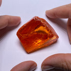 Medium Papaya Cubic Zirconia