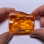 Medium Papaya Cubic Zirconia