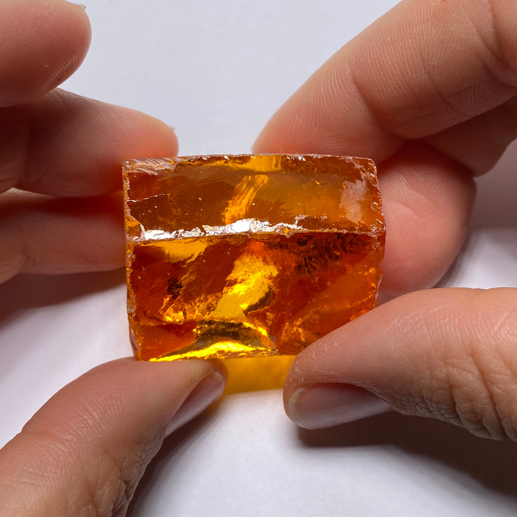 Medium Papaya Cubic Zirconia