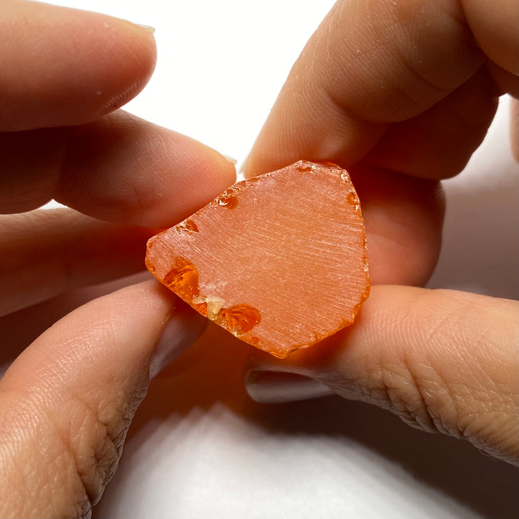 Medium Papaya Cubic Zirconia