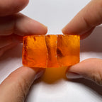 Medium Papaya Cubic Zirconia