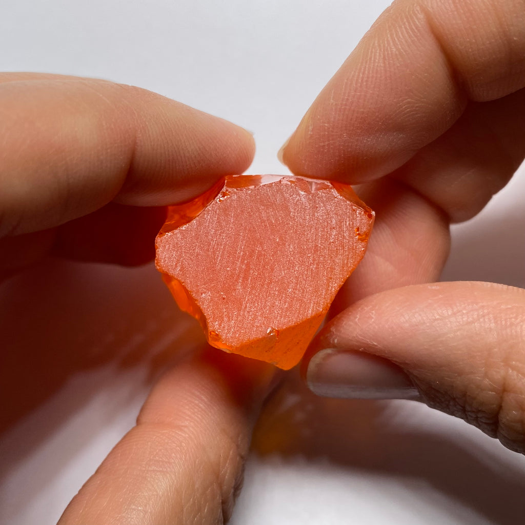 Medium Papaya Cubic Zirconia