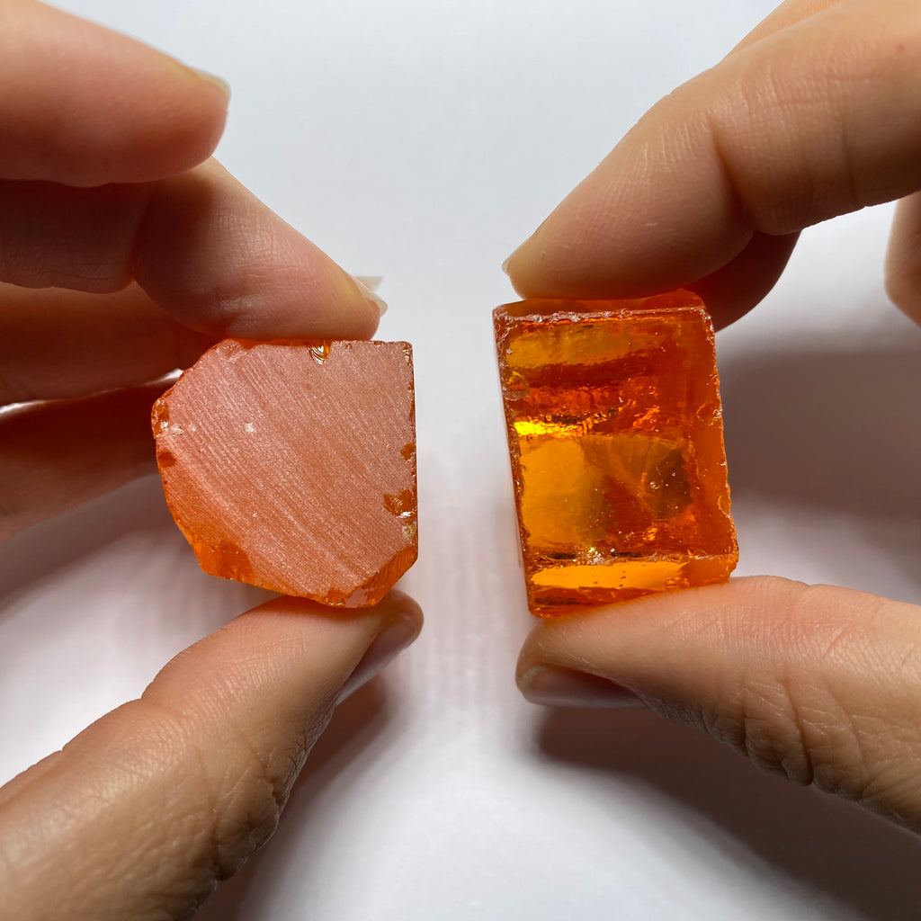 Medium Papaya Cubic Zirconia