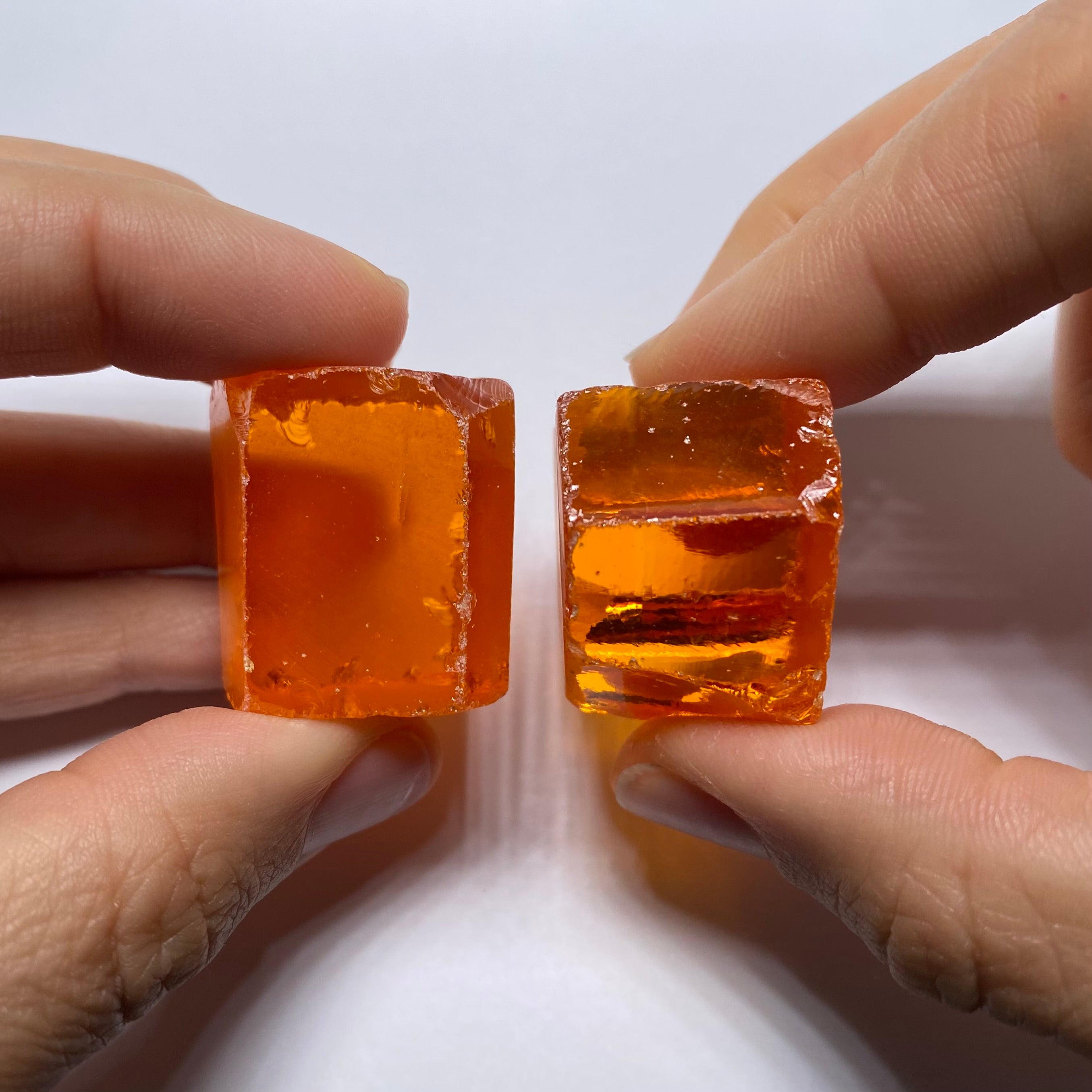 Medium Papaya Cubic Zirconia