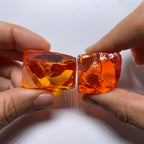 Medium Papaya Cubic Zirconia