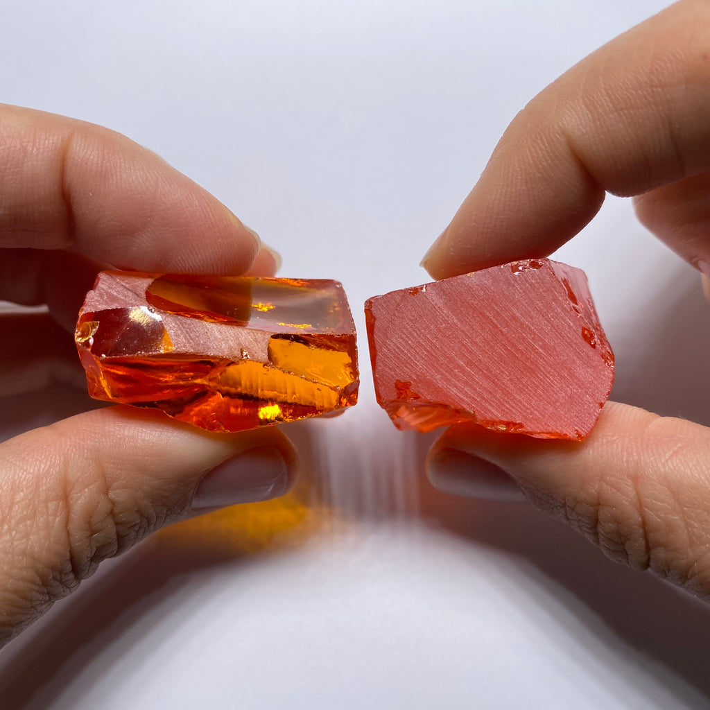 Medium Papaya Cubic Zirconia