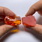 Medium Papaya Cubic Zirconia