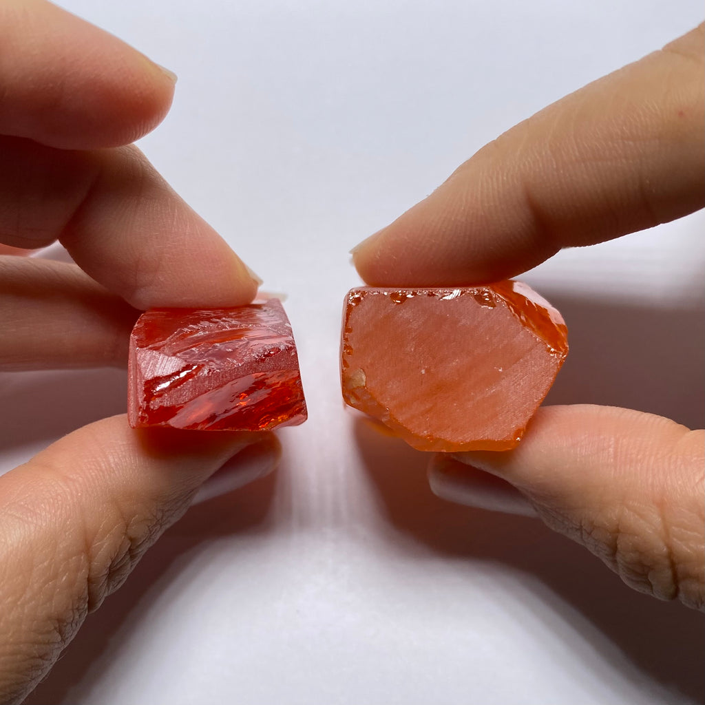 Medium Papaya Cubic Zirconia