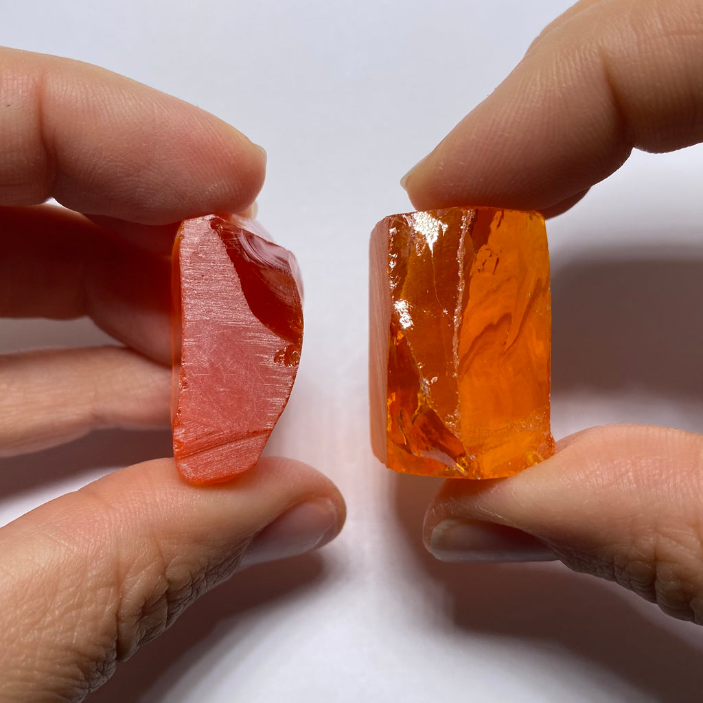 Medium Papaya Cubic Zirconia