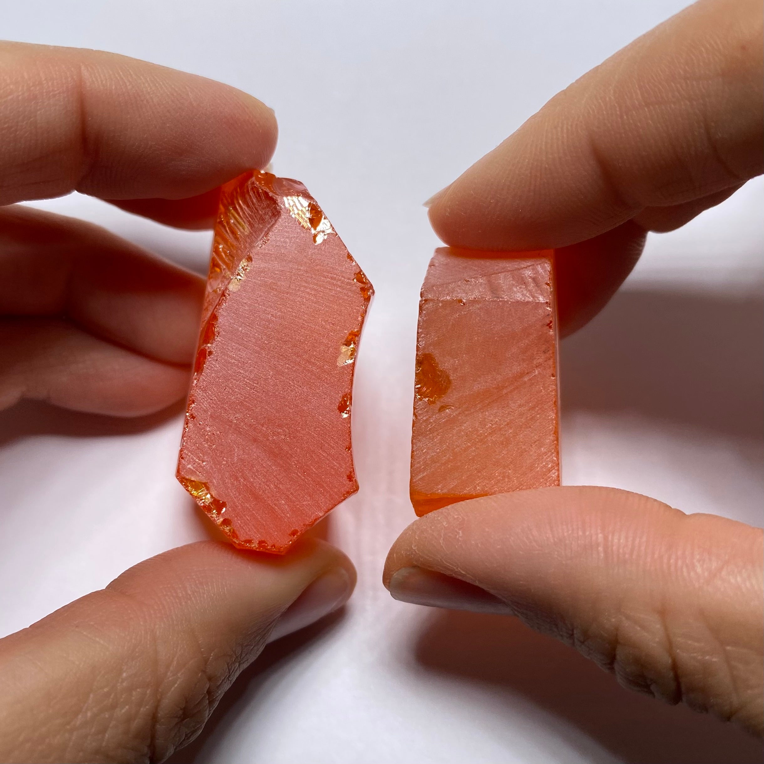 Medium Papaya Cubic Zirconia